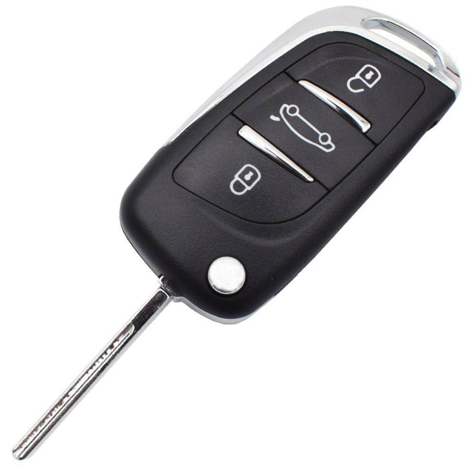 Car Key Shell Case Fob Modified For Peugeot 207 307 308 3008 5008 VA2 CE0523