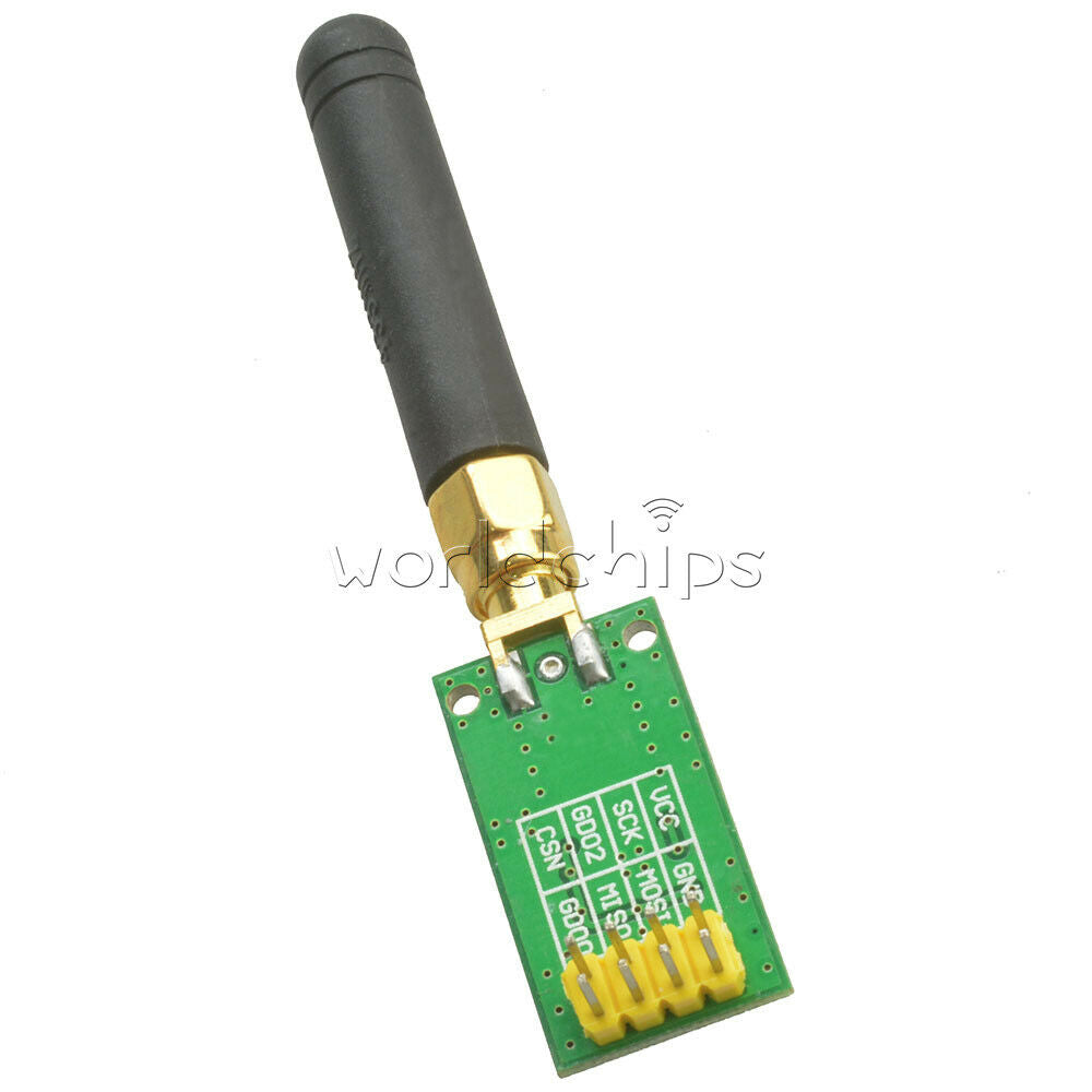 2x CC1101 315/433/868/915Mhz Wireless Module SMA Antenna Transceiver For Arduino
