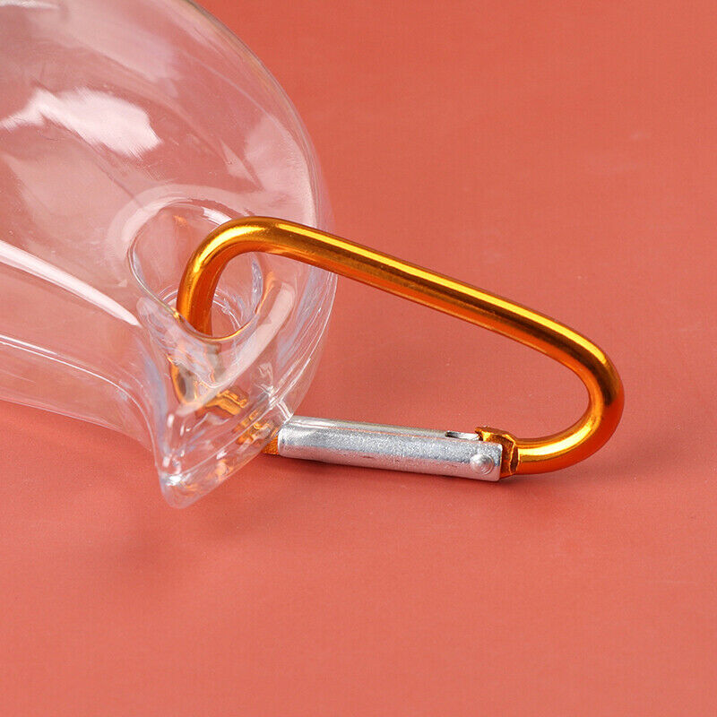 50ml Portable Empty Refillable Bottle With Key Ring Hook Travel Bottle Ca.l8