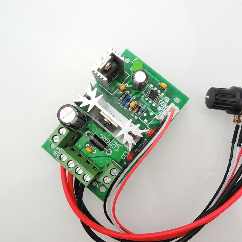 10V 12V 24V 36V PWM DC Motor Speed Controller Reversible Switch Adjustable GovM4