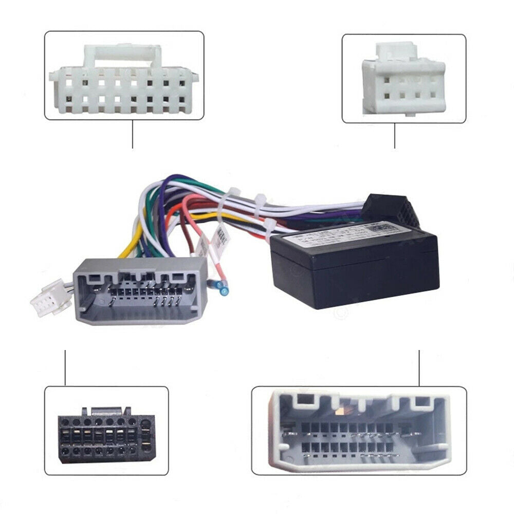 16 PIN Car Android Radio Wiring Harness Canbus For Jeep Wrangler JK Compass MK49