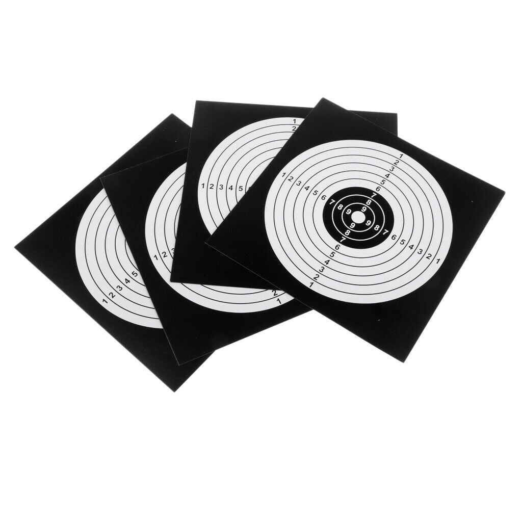 200x 5.5"x5.5" Adhesive Target Reactive Paper Targets for Practice Training