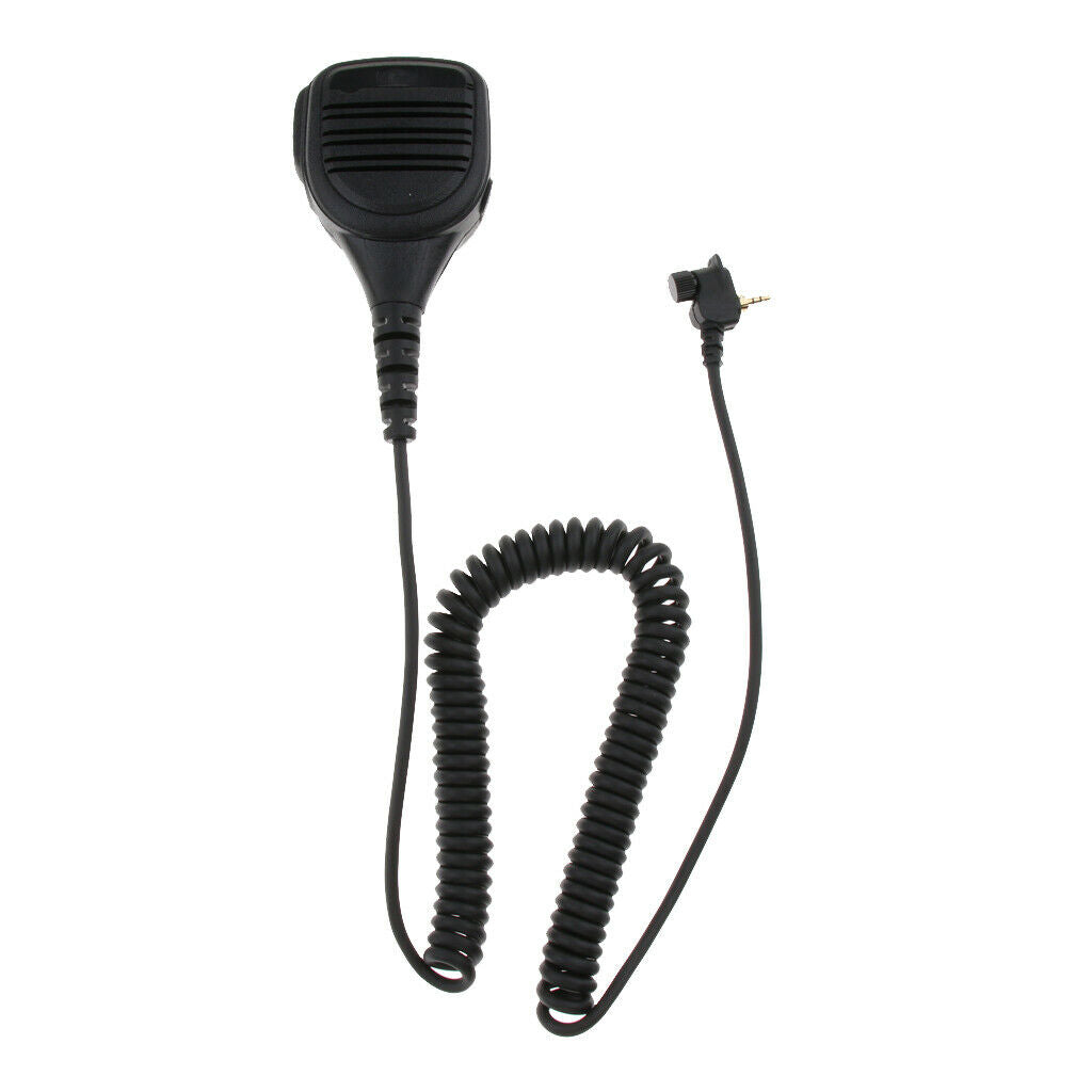 2 Way Radio Speaker PTT Handheld Microphone For