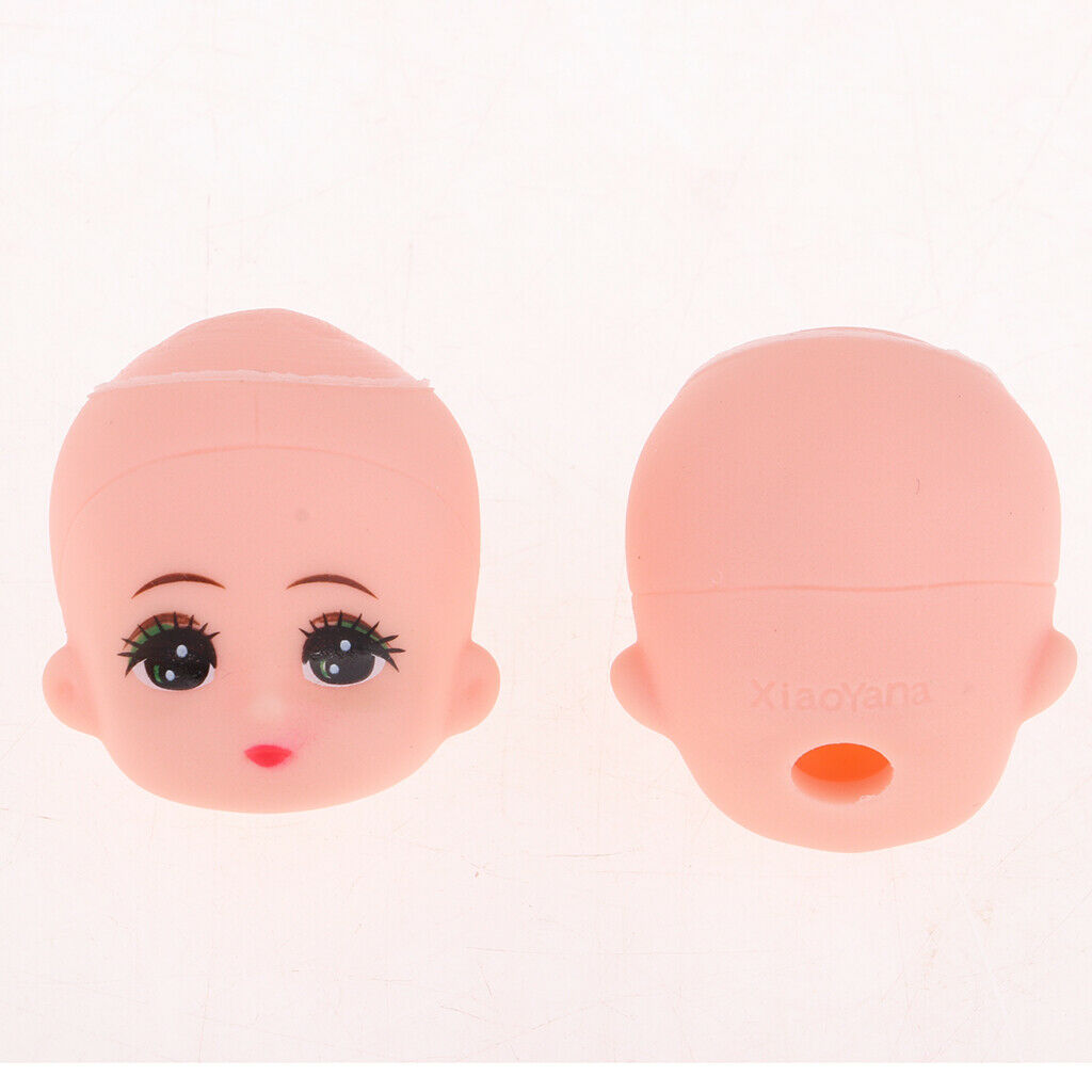 10 Pieces Lovely Big Eyes Baby Heads For Mini