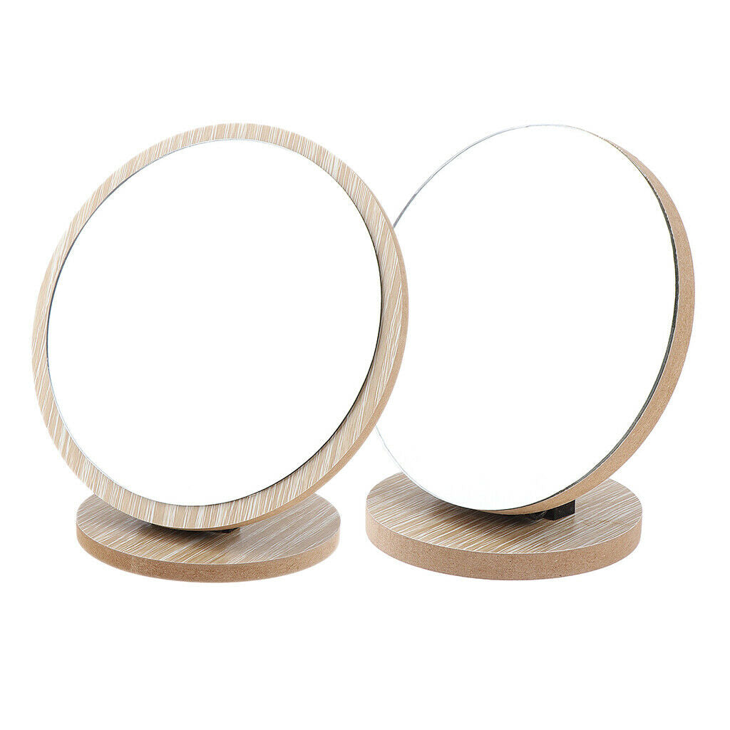2x Gorgeous Makeup Mirror, Desktop Vanity Mirror with Foldable Design, Cosmetic