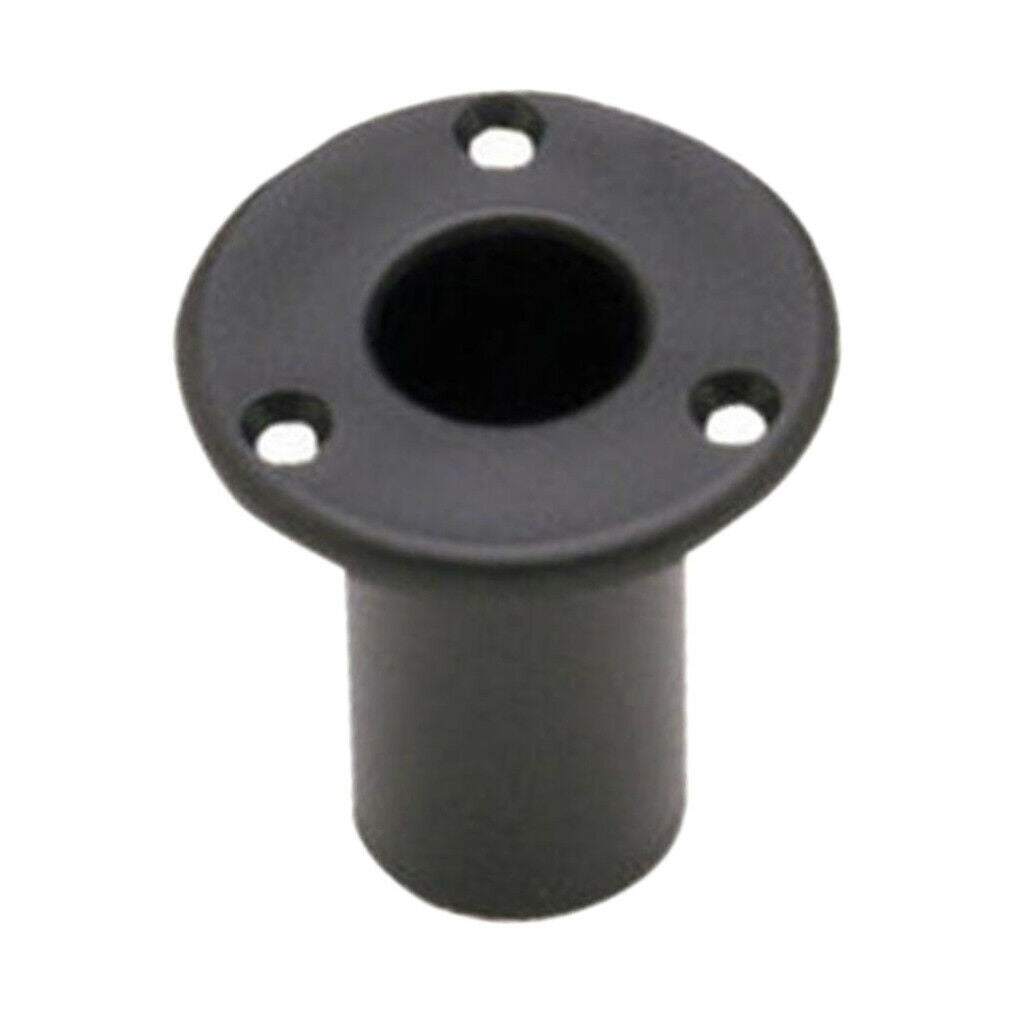 1Inch Round Base Boat Rail Fitting, Ladder Insert Plug Marine Yacht Assembly
