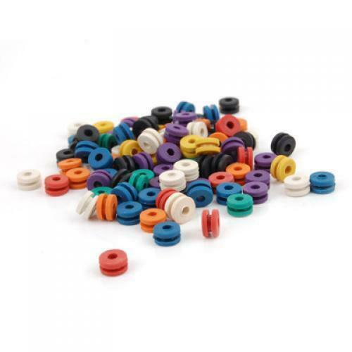 100pcs  Rubber Grommets - Assorted Color