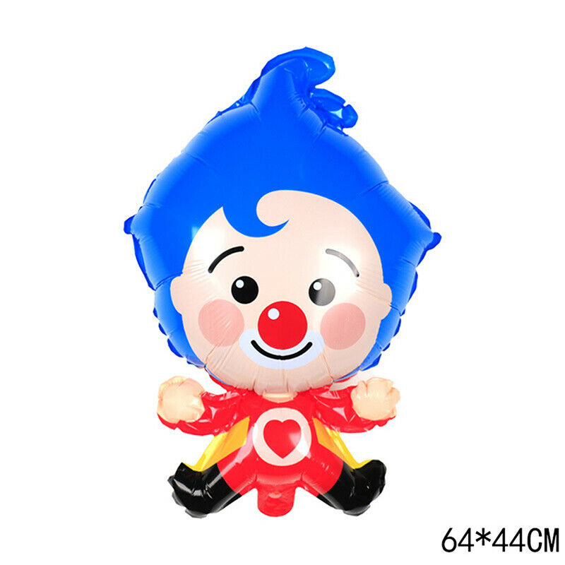 1pc Cartoon Clown Foil Balloons Birthday Party Decoration Baby Shower ToysFCA