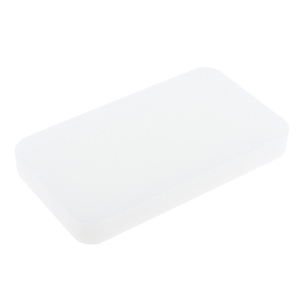 2-use Eyelash Extensions Soft Pad, Lash Tray Plate Eyelash Glue Holder Tool