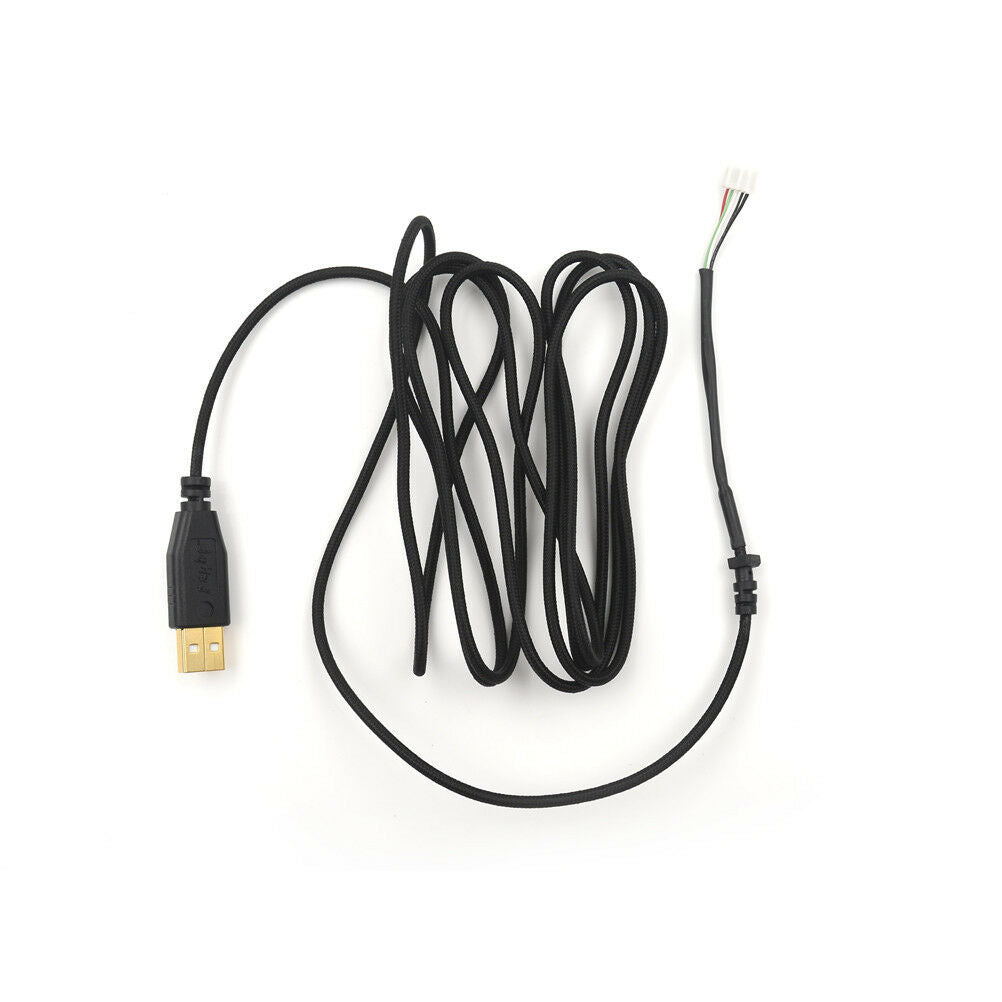 Black Replacement Gaming Mouse USB Cable Mice Line For Razer DeathAdder J.l8