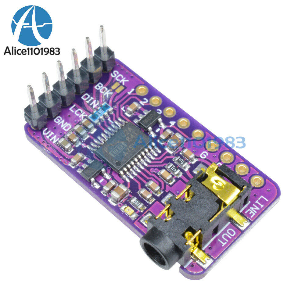 PCM5102 DAC Decoder GY-PCM5102 I2S Player Module Interface I2S for Raspberry Pi