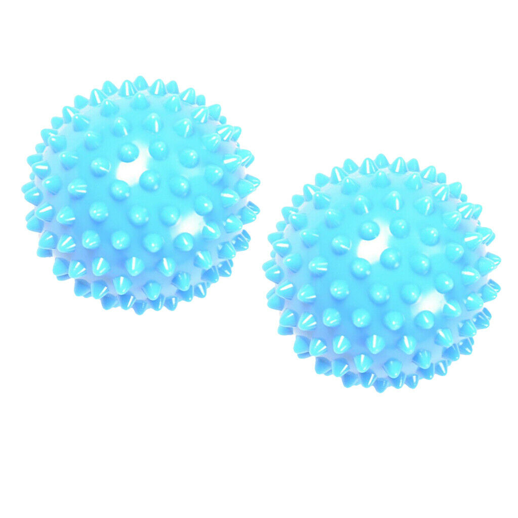 2X PVC Yoga Ball Fitness Exercise Balance Tool Feet Stepping Massage Balls