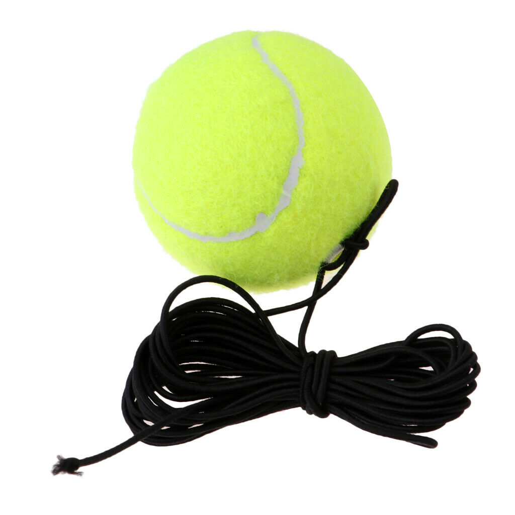Durable Tennis Ball Single Resiliency Practice with String Tennis Practice