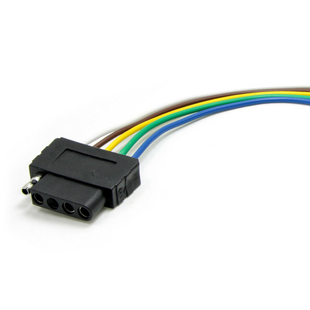 Vehicles Trailer Light Wiring Harness Extension Wire Connector 5 Pin Adapter 36"