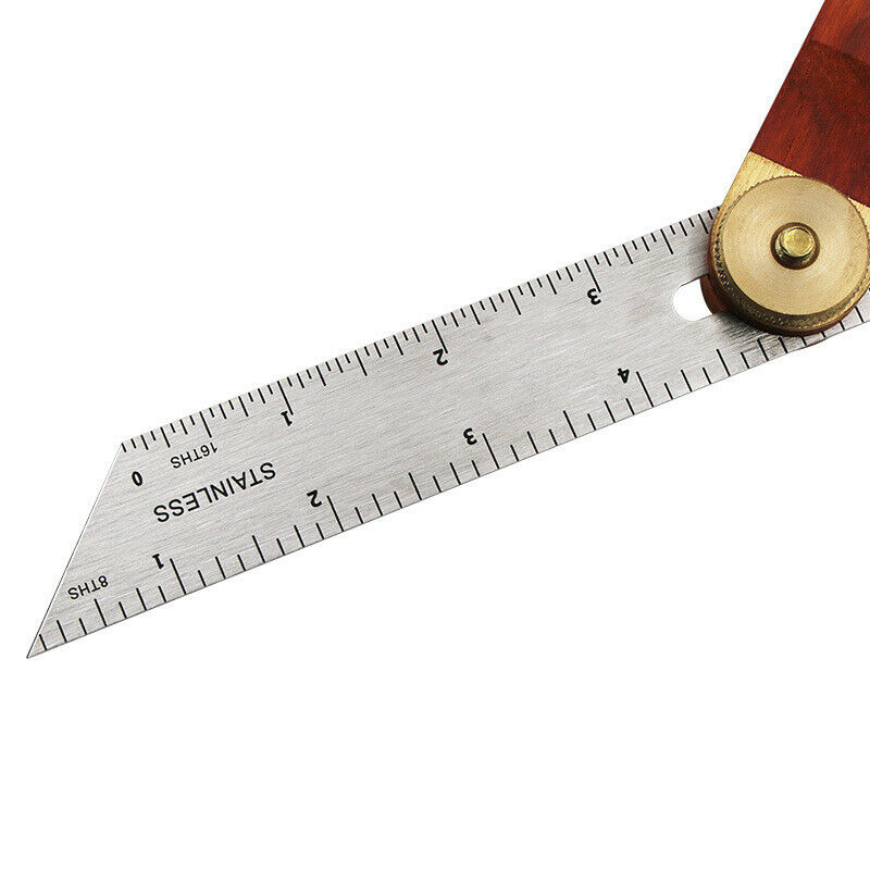 Movable Angle Ruler Adjustable Angle Ruler Woodworking Scribing High Precision