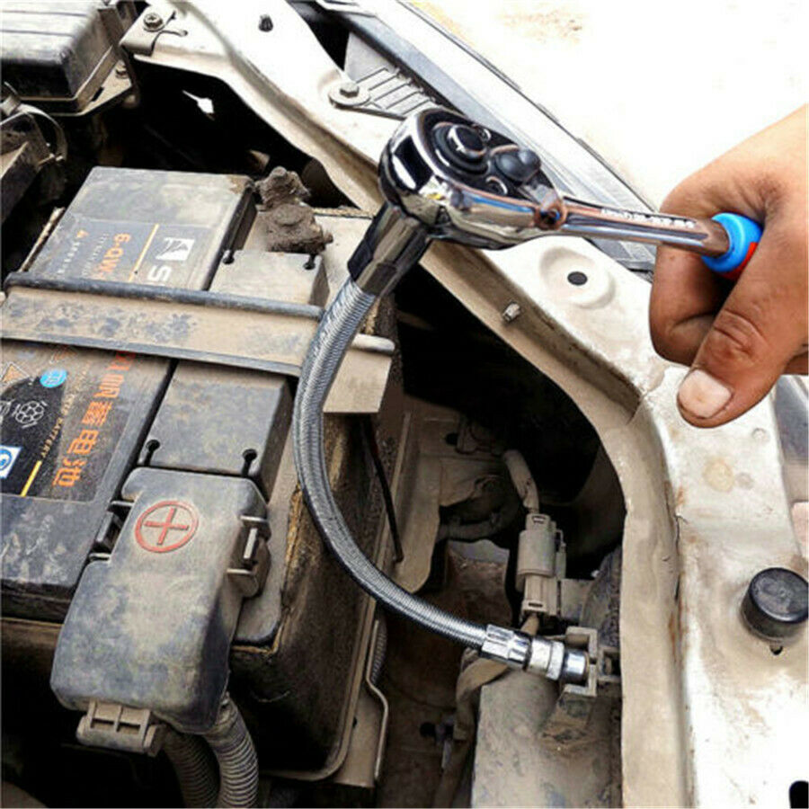 3 Pcs Flexible Shaft /Extension Bar Alloy Combo Socket Wrench Ensure Rotatable