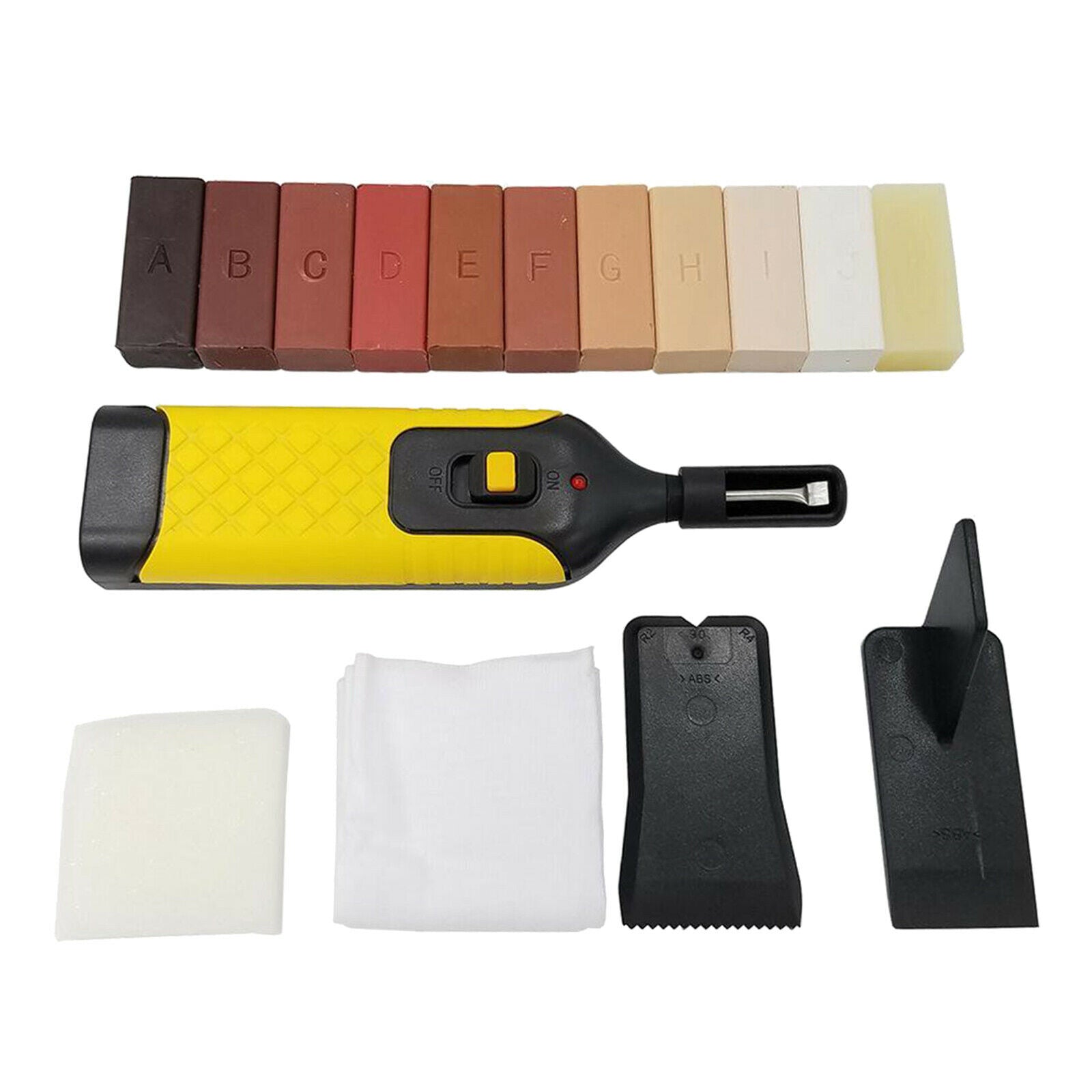 15pcs Wood Floor & Furniture Repair Touch-Up Markers Scratch Cover Woodworking