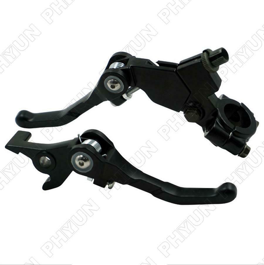 For 50cc-200cc Dirt Pit Bike Folding Clutch lever Brake Lever Kit Aluminum Alloy