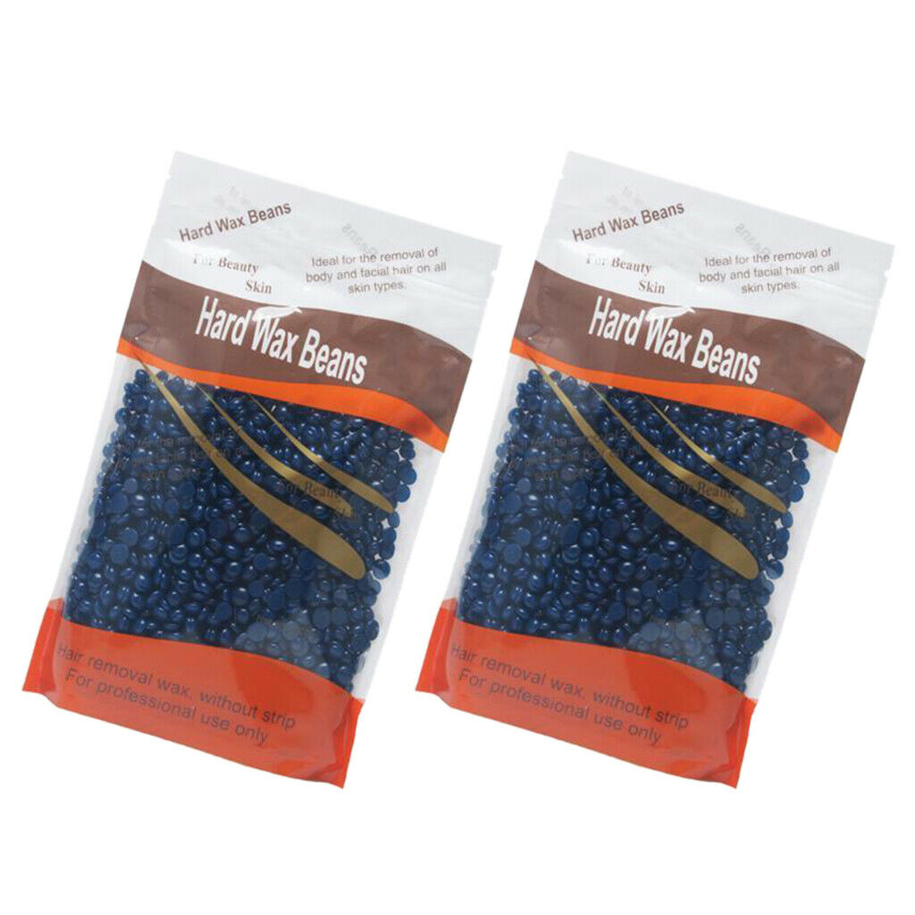 2x300g Depilation Heater Wax Wax Beads Wax Beans Epilator Stripping Depilage