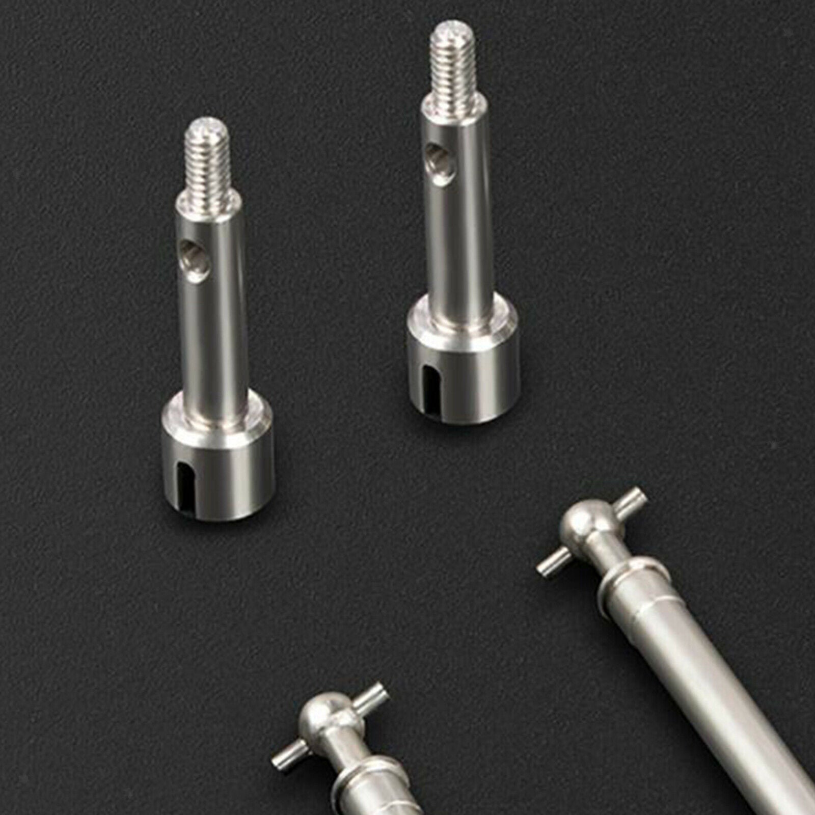 Metal Front Steering Cup for Axial SCX24 AXI00002 Car Buggy DIY Accessory