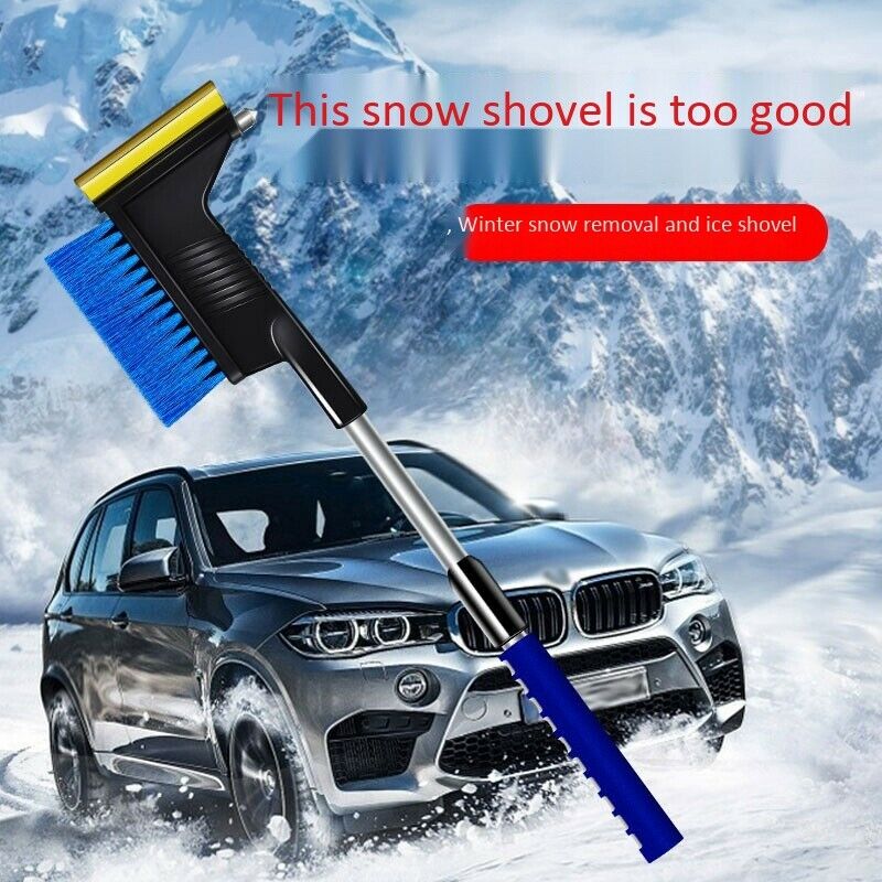 Automobile Retractable Snow Removal Shovel Automobile Windshield Snow Scraper N7