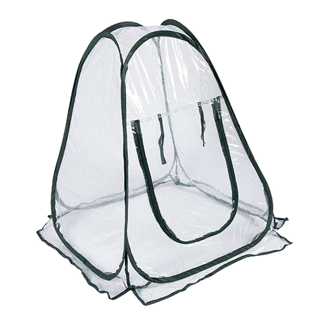 Small Tent   up Greenhouse Clear PVC Backyard Flowerpot Cover DURABLE