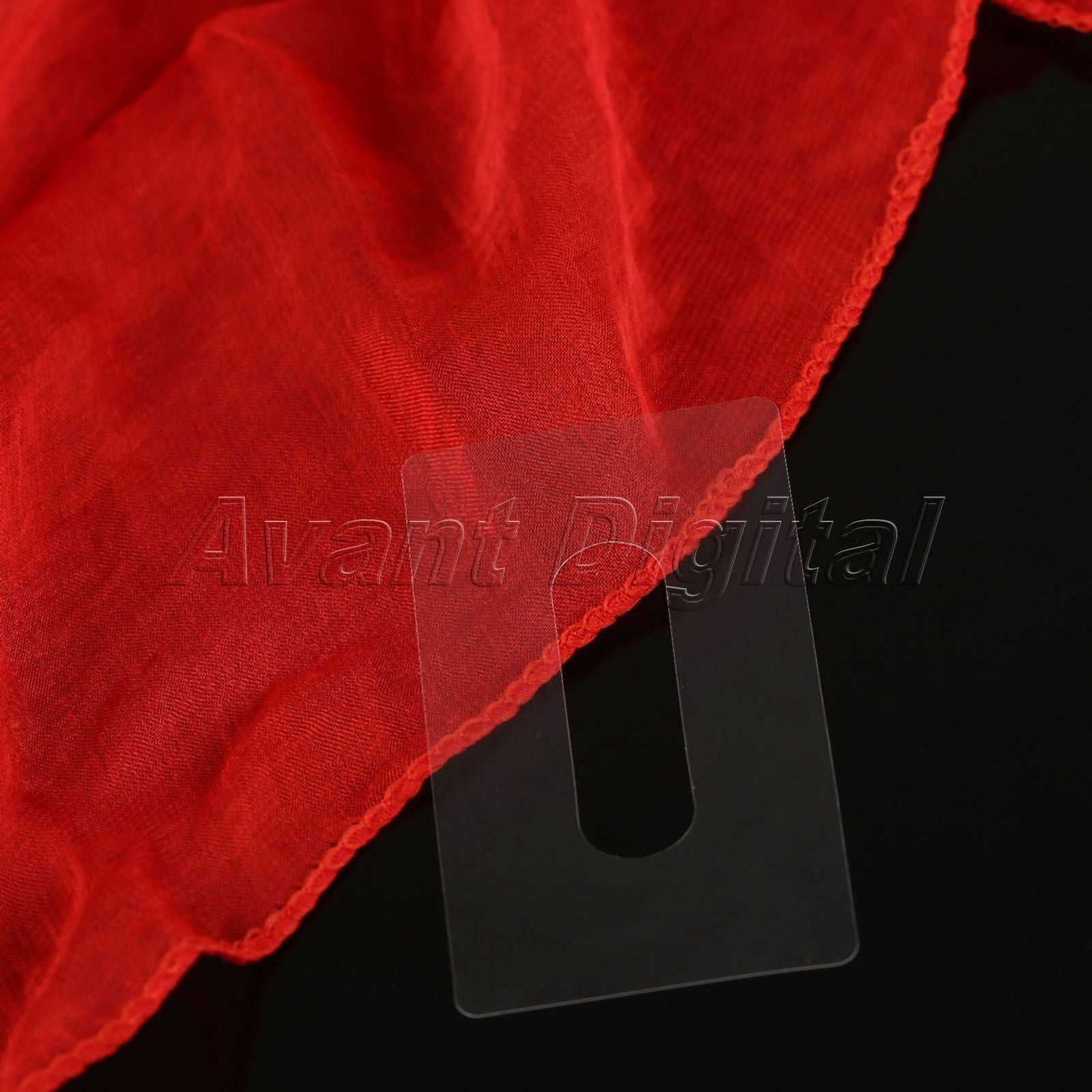 Magic Tricks Scarf Through Phone Close Up Magie Funny Silk Trick for Magician