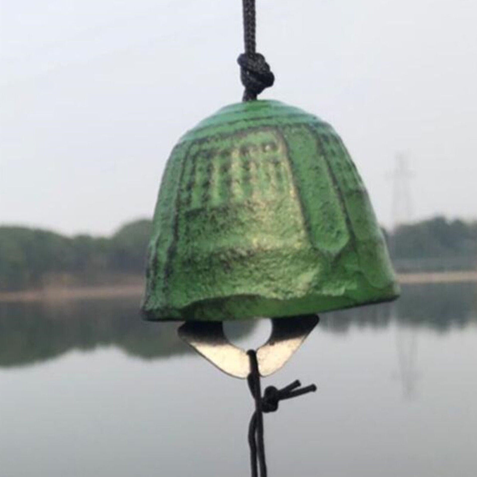 Temple Bell Japanese Wind Chime Hang Sound Clapper Home Garden DÃ©cor