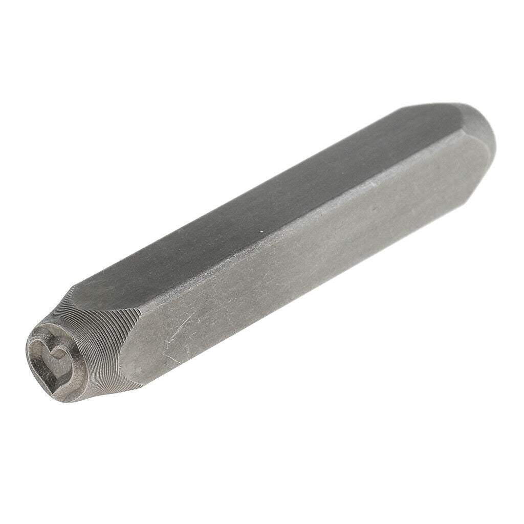 Stainless Steel Punch Stamp for DIY Jewelry Making Leathercraft Heart Shape