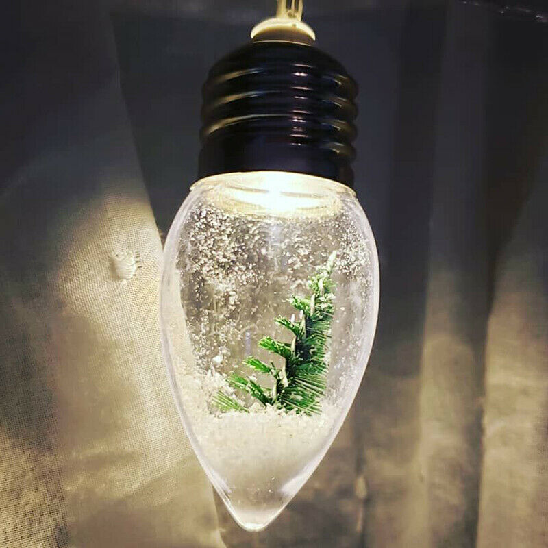 6 LED Lights Christmas Tree String Snow Globe Fairy String for Home Party DeBDA