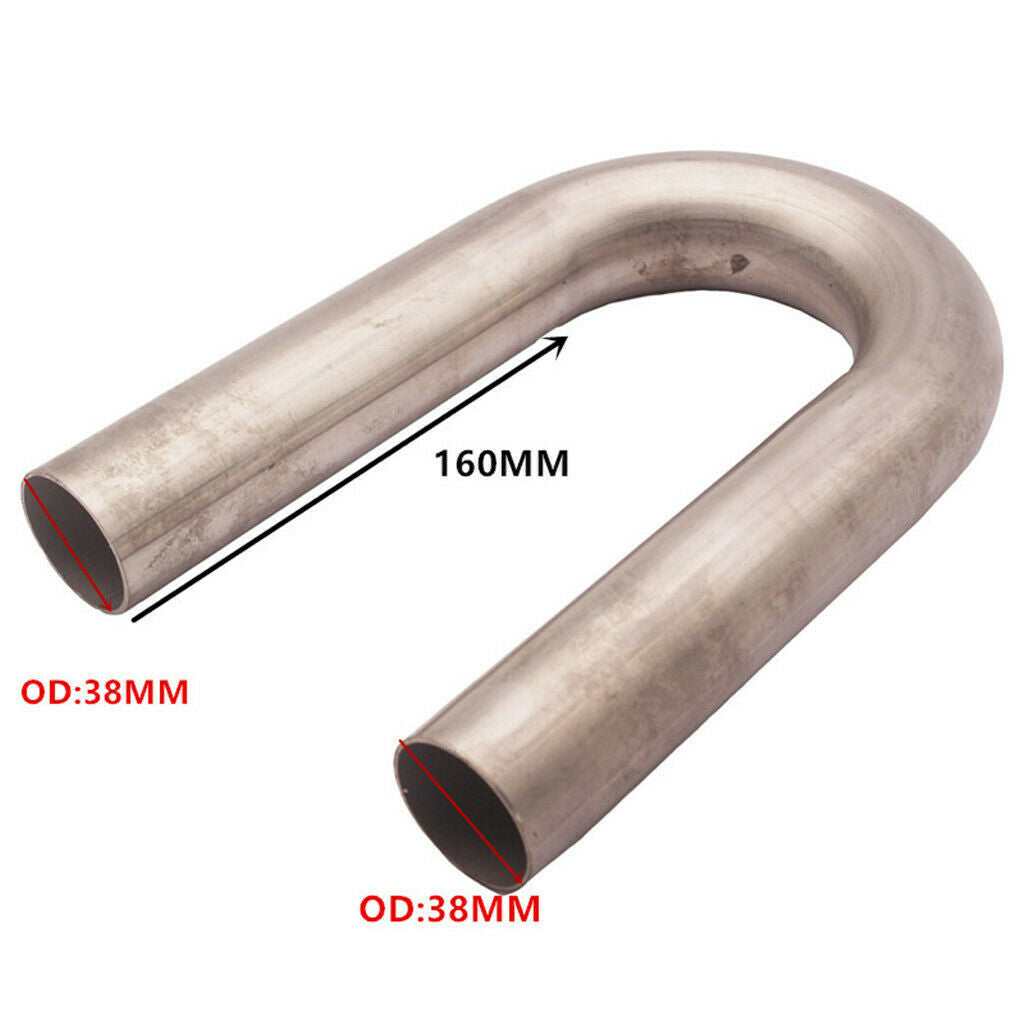 Durable Stainless Steel Universal Car Auto Bend Exhaust Tubing 2'' CLR
