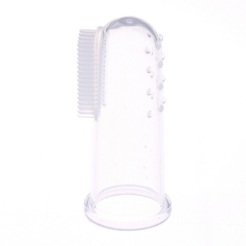 1 Pcs Super Soft Pet Finger Toothbrush Teddy Dog Brush Bad Breath Teeth T.l8