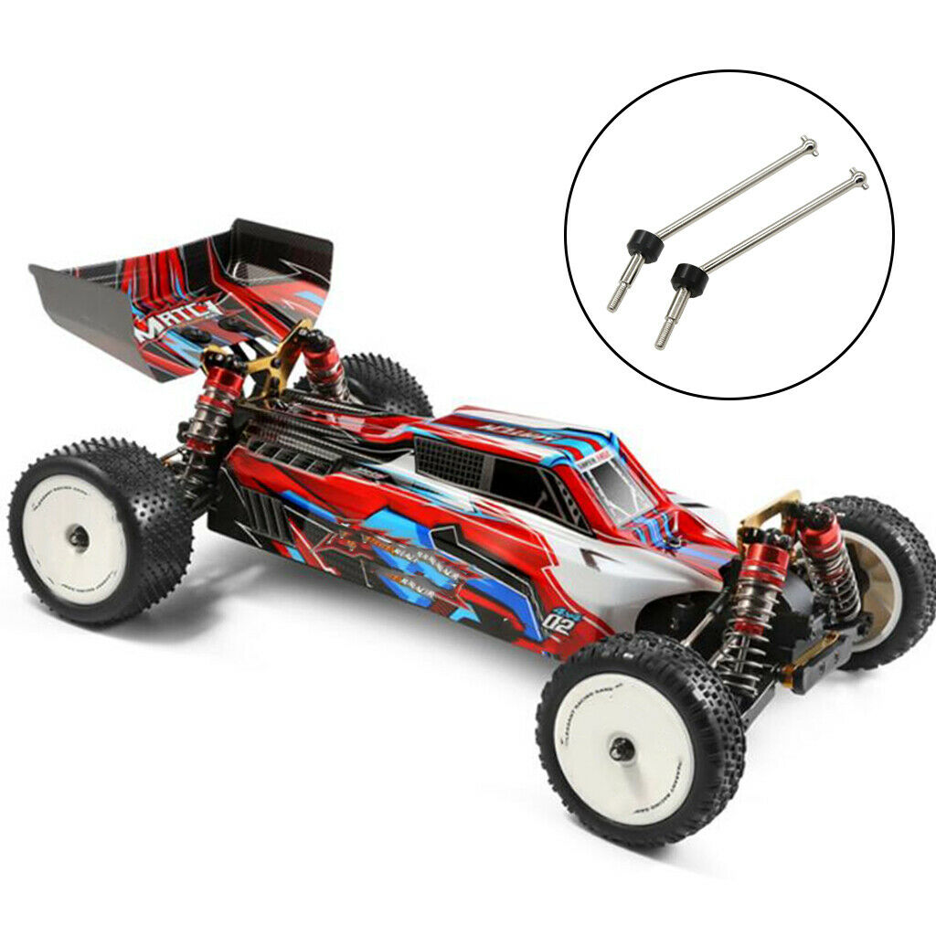 2x RC Car Front Drive Shaft Suitable for WLtoys 104001 1/10 RC