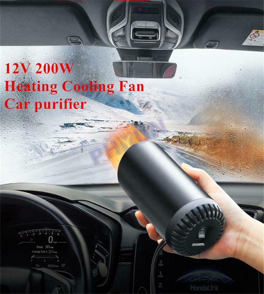 200W Car Heater Heating Cooling Fan Defroster Demister 3 In 1 DC 12V Universal