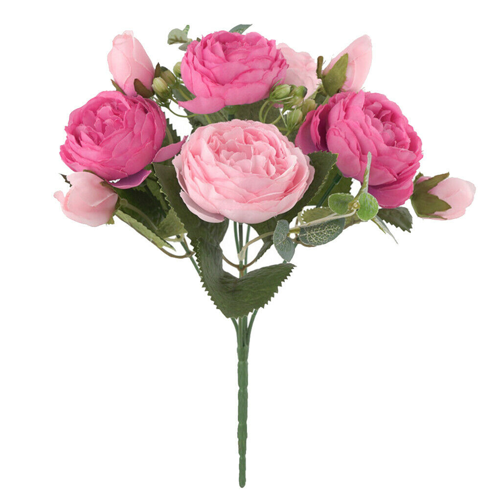 3x Flower Bunches f/ Wedding Venue Arrangement Home Party Birthday Ornament