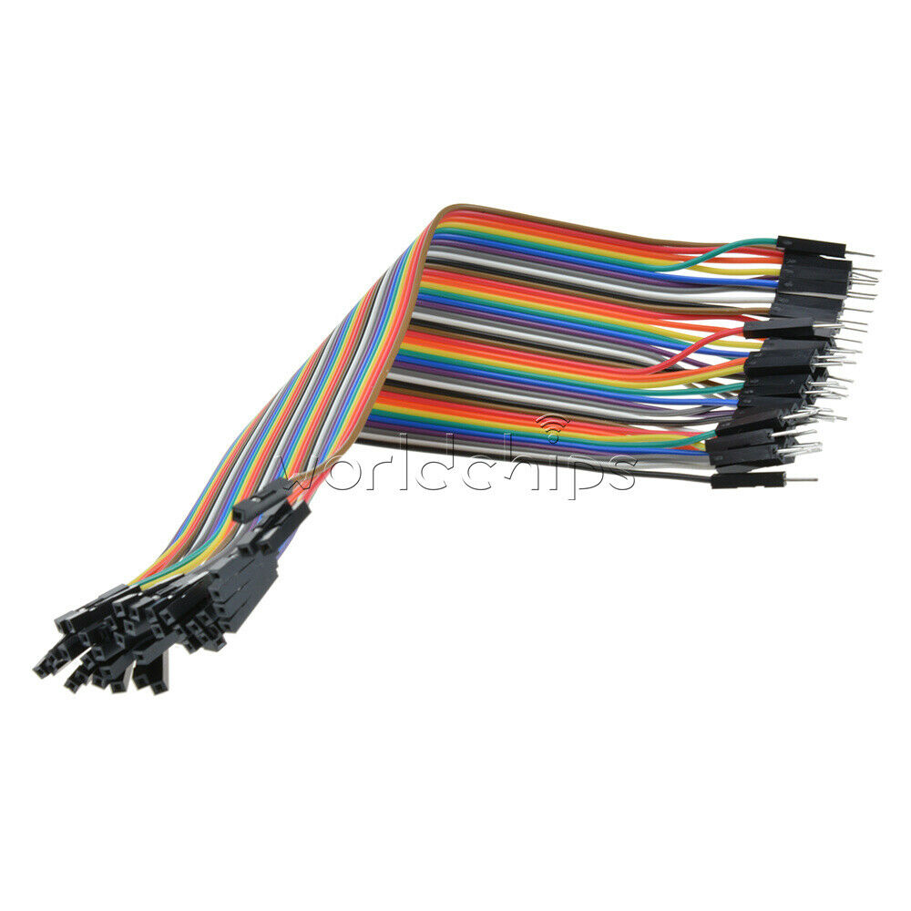 2PCS 40pcs 20cm male to female Dupont cables Jumper Cable for breadboard Arduino