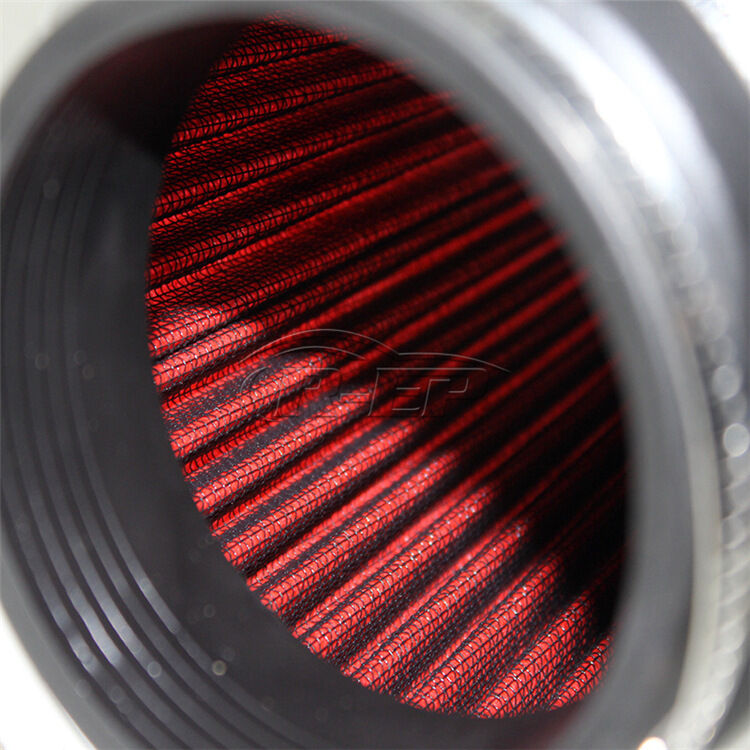 Universal Red 3' Air Intake Cone Long Ram Filter Turbo Vent Crankcase Breather