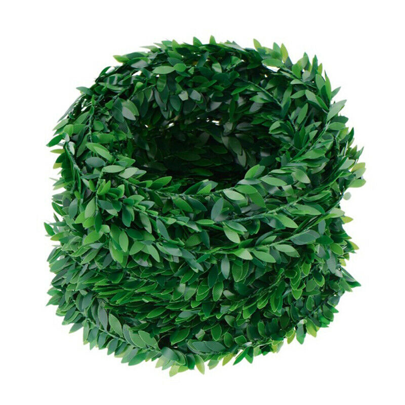 7.5mArtificial Garland Foliage Green Leaves Simulated Vine Wedding Xmas D.l8