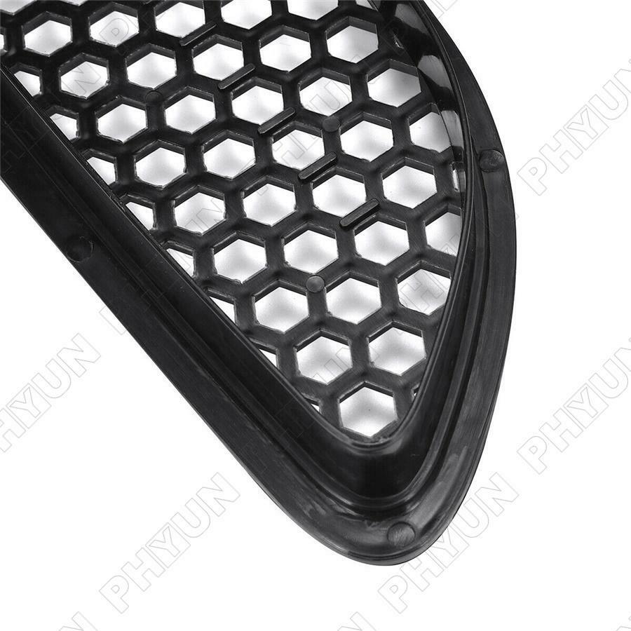 For 07-13 BMW E90 E91 E92 E93 M3 Type Front Bonnet Hood Vent Cover Glossy Black