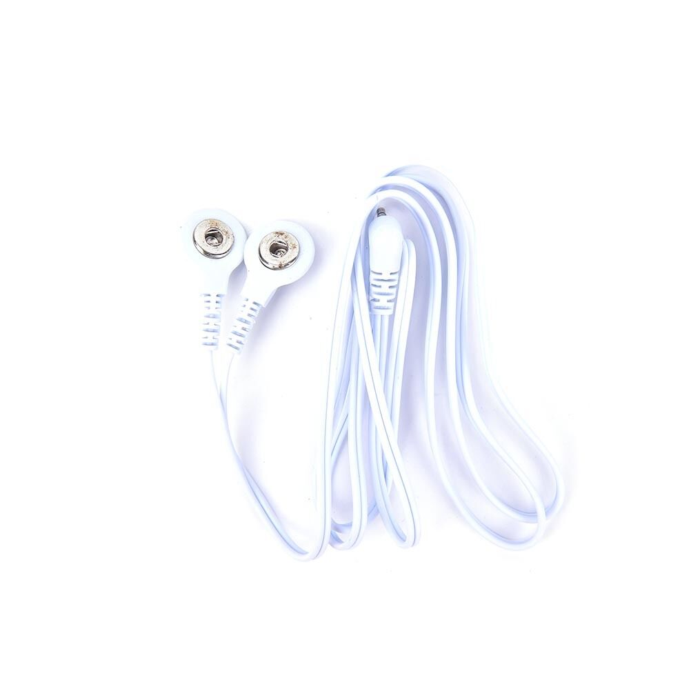 2.5mm 2 Button 2 In 1 Electrode Lead Wires Connecting Cable for MachinEO .l8
