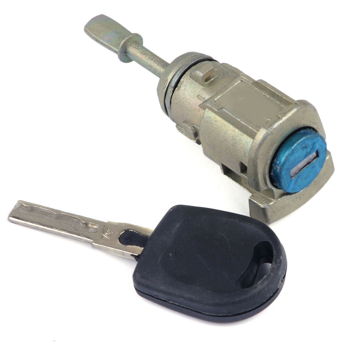 Front Left Door Lock Cylinder BARREL LOCKSET Key Fit for VW Golf Passat Polo An