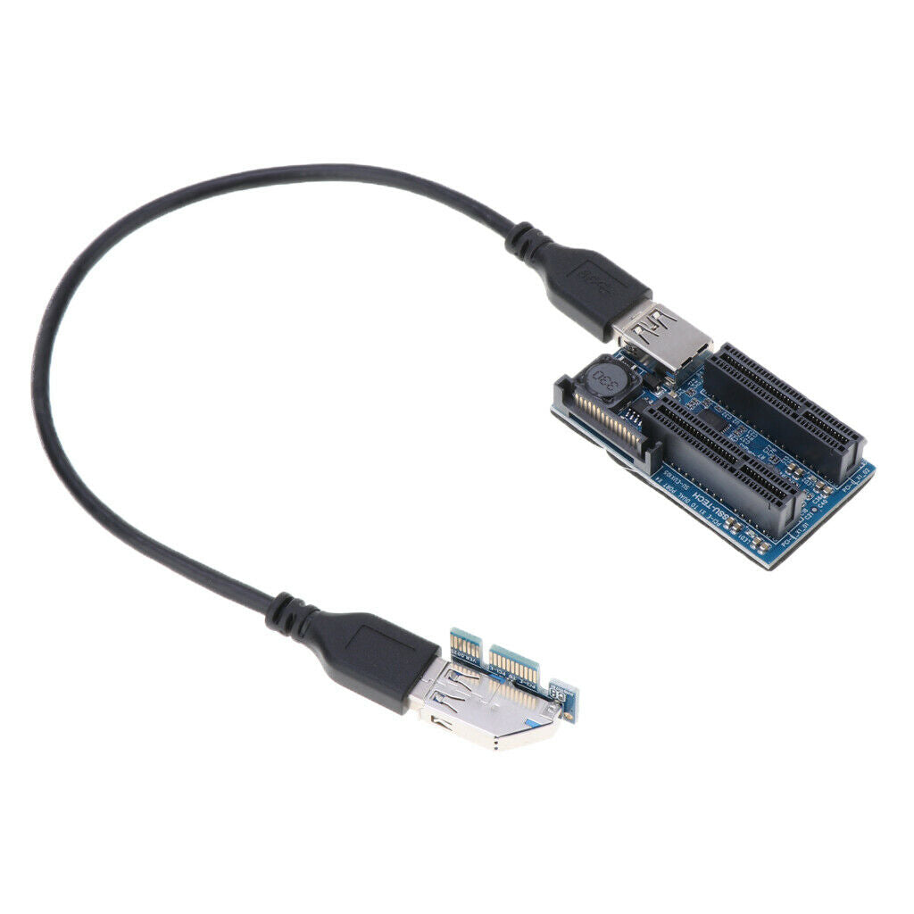 Quality USB 3.0 PCI-E Express X1 Extender Adapter Cable