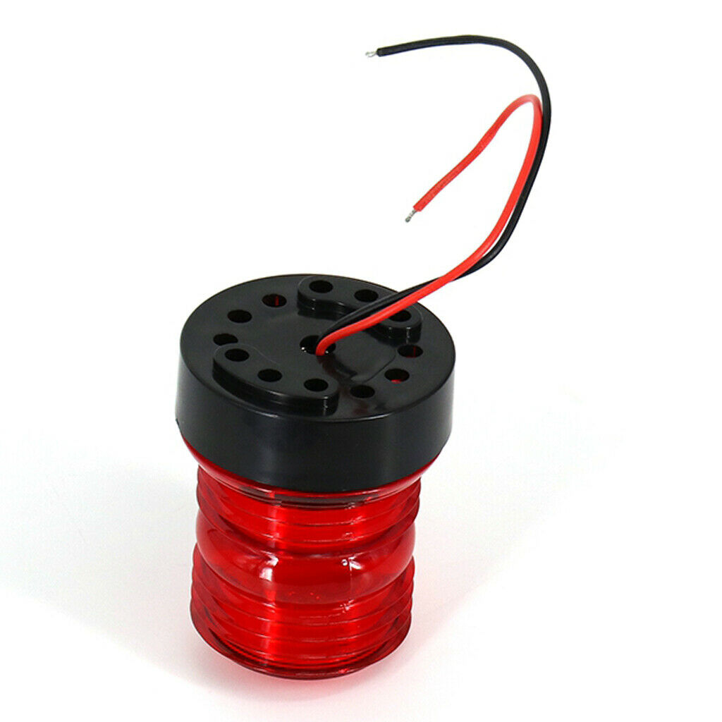 Waterproof All Round Marine Red Anchor Light 5W Navigation Light 360 Degree