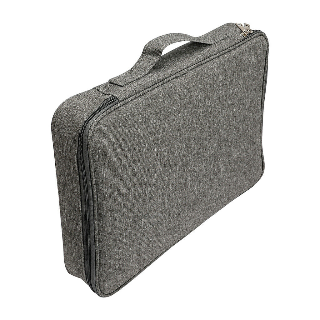 Embroidery Project Bag for Cross Stitch Storage Organizer Case w/ Inner Divider