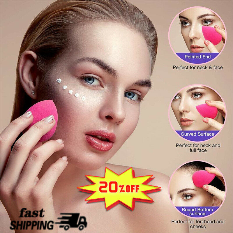 9Pcs Pro Makeup Sponge Egg Set Water Drop Cosmestic Cushion BEAUTY Tool new