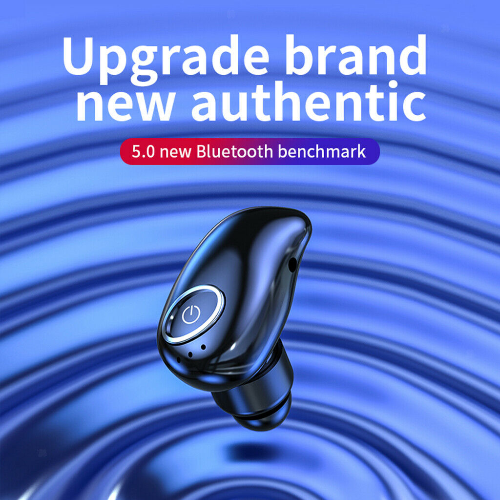 V21 TWS Mini Bluetooth5.0 Wireless Monaural In-ear Earphone White