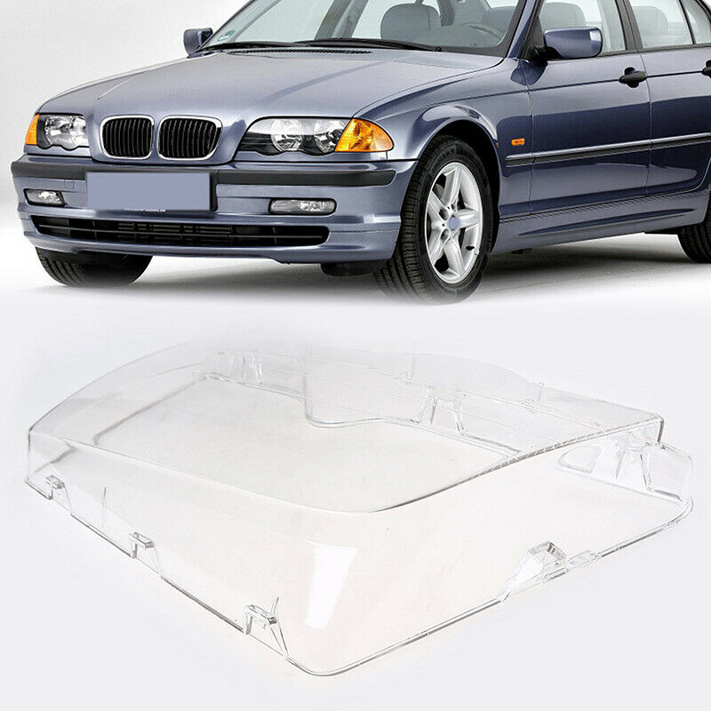 ForÂ BMW E46 Sedan/Wagon 1998-2002 Car Right Headlight Lens Clear Len Cover