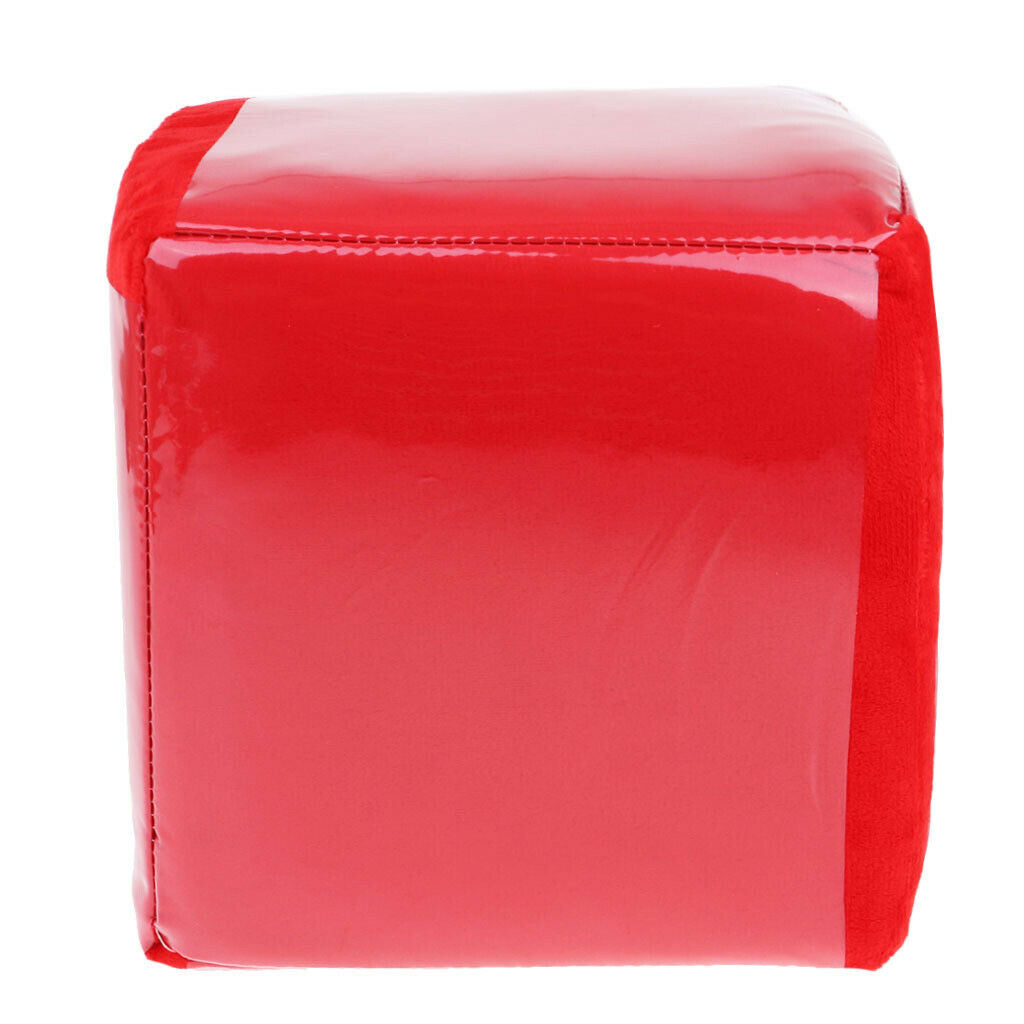 2pcs Large Plush Stuffed Dice Cubic Pillow Cushion For Kids Party Toys 20cm