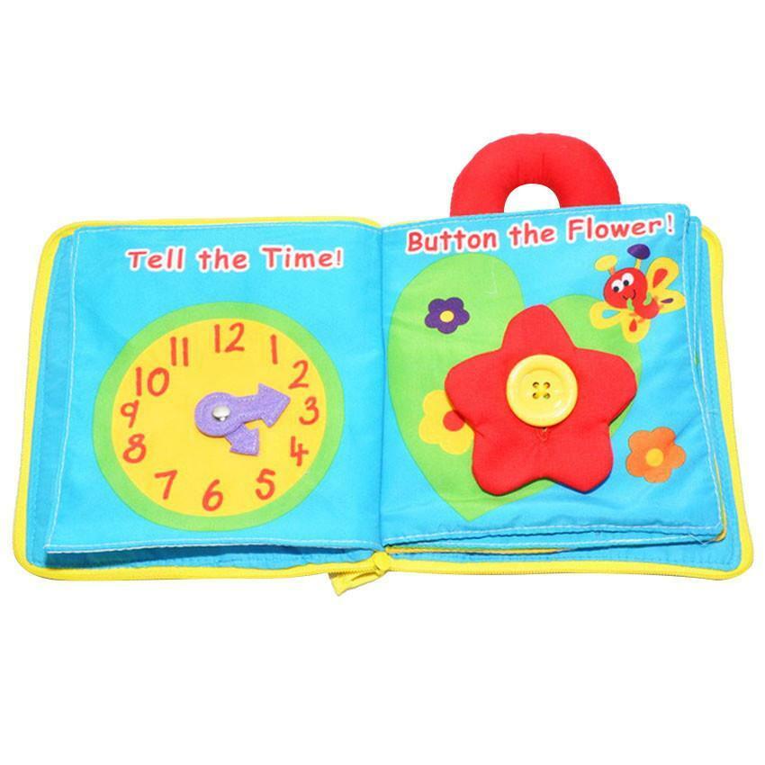 Early Development Cognitive Infant My Calm Bookes baby Activity Cloth Book