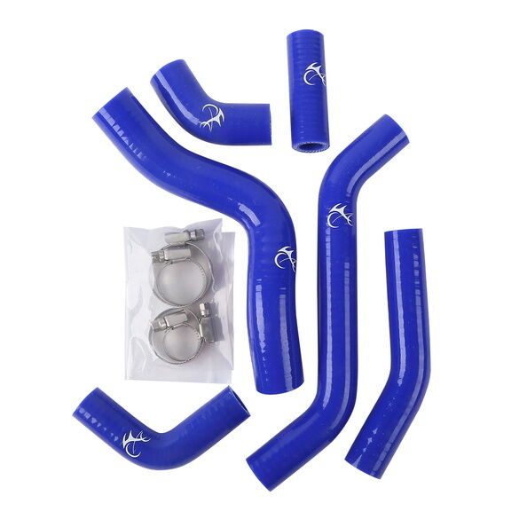Blue Silicone Radiator Cooler Hose Fit For Kawasaki KLX 450F 2008-2012